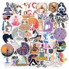 50pcs / pack Cartoon Children DIY Skateboard Luggage Waterproof Graffiti Decorative Stickers (TT095WSP) - Image 2