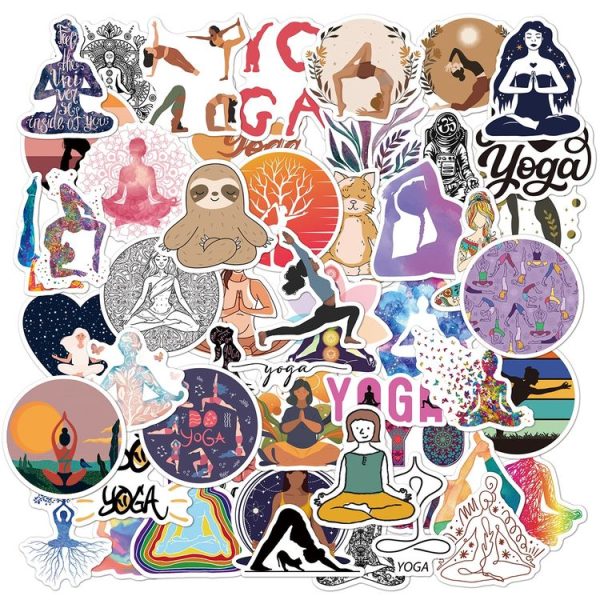 50pcs / pack Cartoon Children DIY Skateboard Luggage Waterproof Graffiti Decorative Stickers (TT095WSP) - Image 2