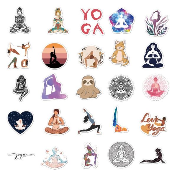 50pcs / pack Cartoon Children DIY Skateboard Luggage Waterproof Graffiti Decorative Stickers (TT095WSP) - Image 4