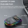 Q7 LED Digital Display Car Bluetooth Receiver HIFI Sound Quality Wireless Audio Adapter - Image 8