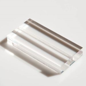 Acrylic Place Card Holders Table Numbers Postcard Picture Display Stand 50x30x10mm