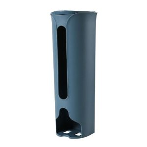 Free Punching Wall Mounted Panty Organizer Household Sock Storage Stand (Blue)