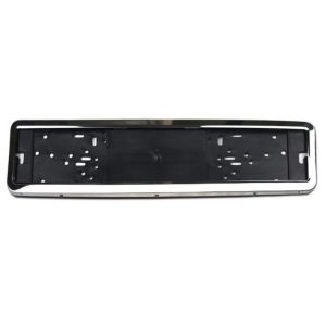 European / Russian / Ukrainian Stainless Steel License Plate Frame (8K Mirror)