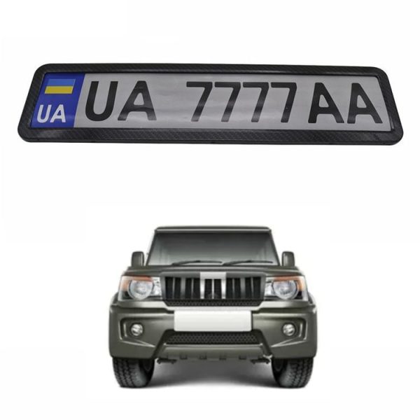 European / Russian / Ukrainian Stainless Steel License Plate Frame (8K Mirror) - Image 5
