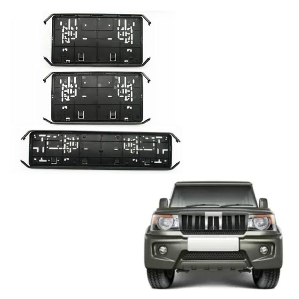 European Plastic Car License Plate Modified Frame Holder (XC-W089) - Image 7
