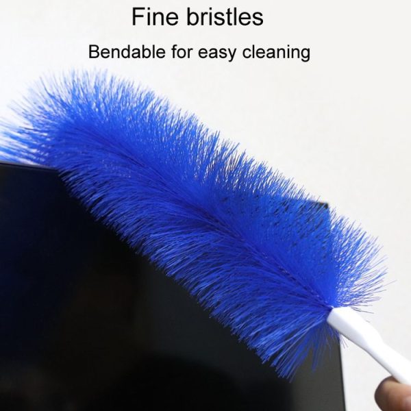 2pcs Bendable Fan Cleaning Brush Household Sofa Dusting And Removing Cleaner (Gray) - Image 2