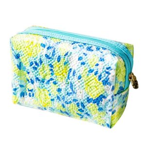 BeiLian Waterproof Cosmetic Bag Portable Toiletries Storage Bag Travel Washing Pouch (Blue)