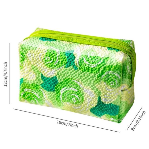 BeiLian Waterproof Cosmetic Bag Portable Toiletries Storage Bag Travel Washing Pouch (Blue) - Image 3
