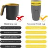 Twizz Cup Without Lid Leak Proof Travel Mug With Straw, Style: Yellow Santa Claus - Image 6