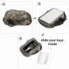 Simulated Stone Pine Nut Safe Key Box For Hiding Private Money, Shape: Stone - Image 5