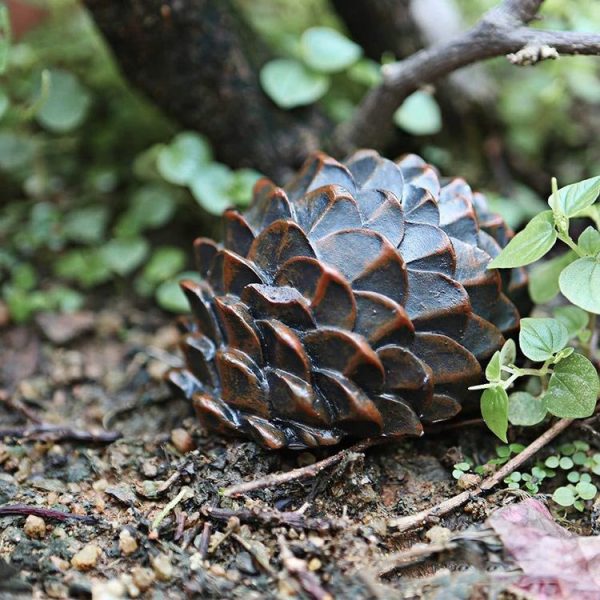 Simulated Stone Pine Nut Safe Key Box For Hiding Private Money, Shape: Stone - Image 8