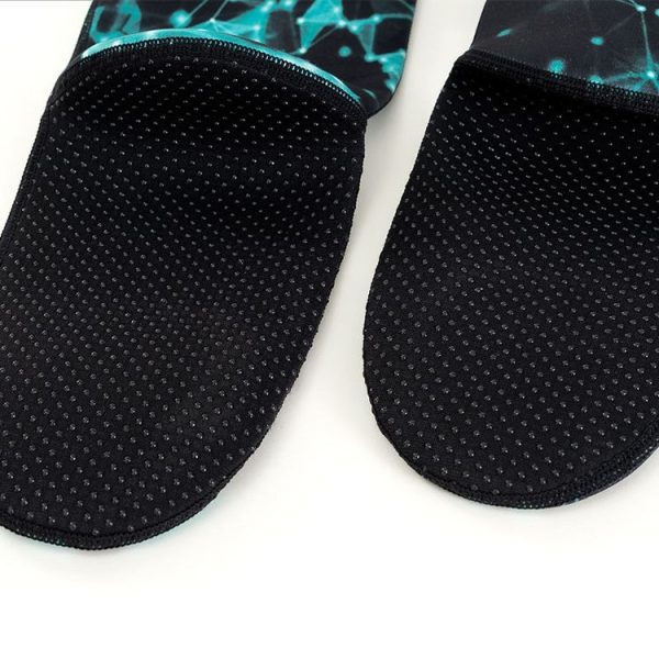 3mm Waterproof Long Beach Diving Socks Warm Non-slip Snorkeling Socks, Size: XS (Black) - Image 4