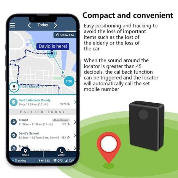 Callback Locator Anti-Theft Voice-Activated Sensor Alarm (Without Logo) - Image 6