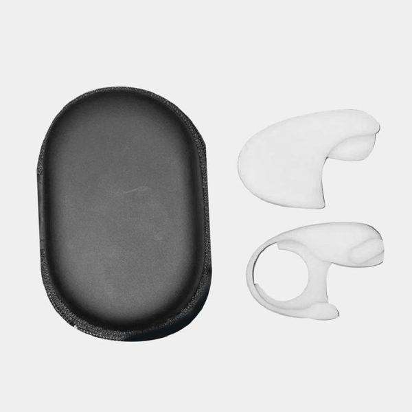 Apple Vision Pro 1pair Dual Headwear Strap Buckle Knitting Use Accessories (Black) - Image 6