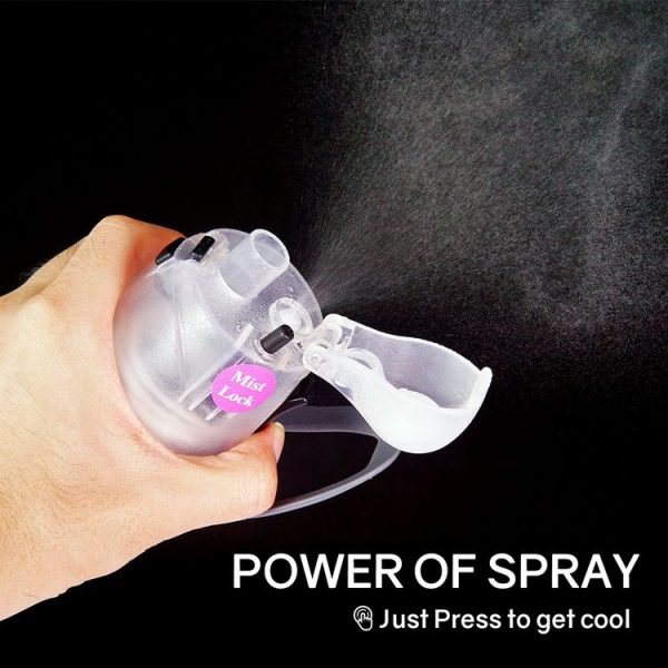 470ml Summer Outdoor Sports Training Spray Cooling Water Cup, Color: Dream Purple 3-layers - Image 6