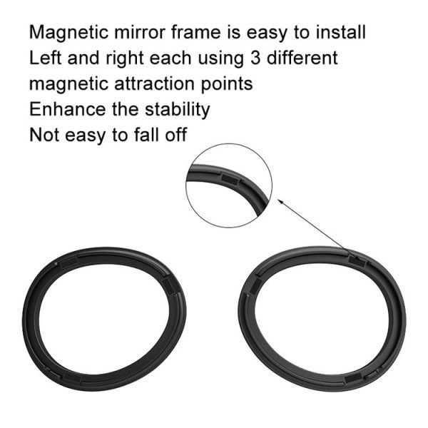 Apple Vision Pro Magnetic Frame VR Glasses Smart Accessories, Style: Single Frame - Image 3