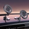 D33 Magnetic Folding Car Phone Holder Rotatable Dashboard Stick-On Navigation Stand - Image 2