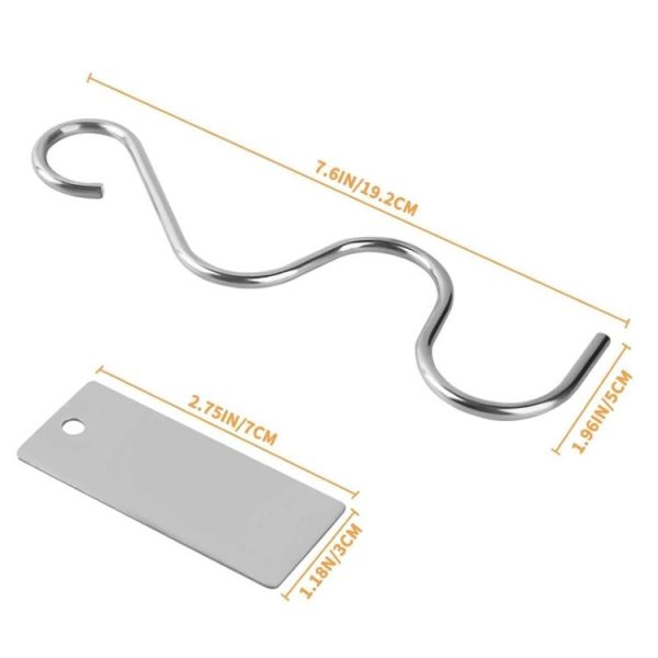 Stainless Steel Peanut Butter Stirrer Food Grade Material Kitchen Butter Jam Stirring Tool (Updated Model) - Image 2