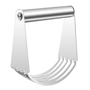 Stainless Steel Cutter 5-Layer Curved Dough Mixer Kitchen Baking Flour Cutter Gadgets (91g)