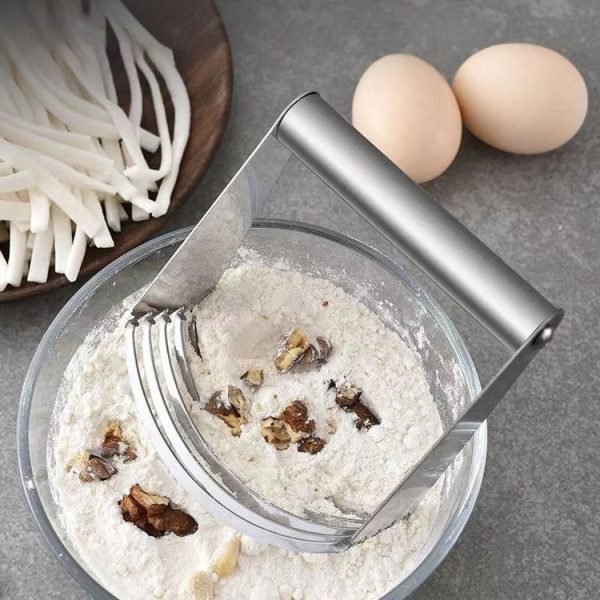 Stainless Steel Cutter 5-Layer Curved Dough Mixer Kitchen Baking Flour Cutter Gadgets (91g) - Image 8