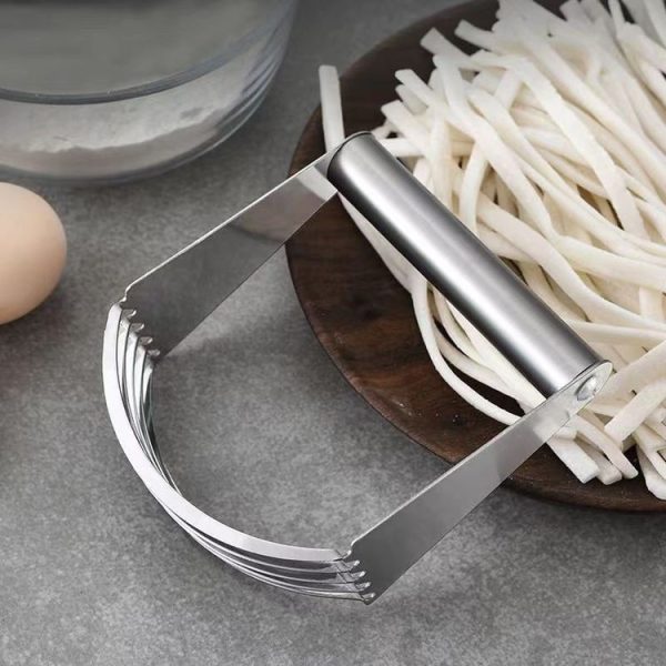 Stainless Steel Cutter 5-Layer Curved Dough Mixer Kitchen Baking Flour Cutter Gadgets (91g) - Image 9