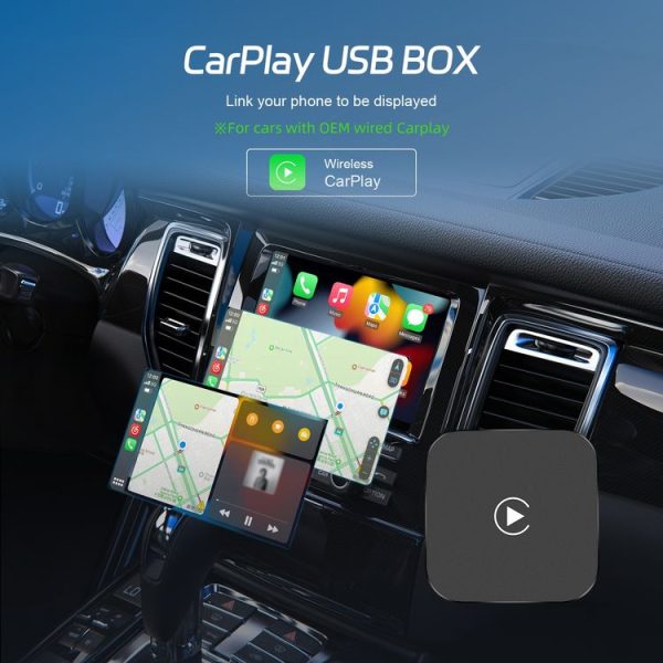 Universal Original Car Wired Cable Carplay To Wireless Carplay Box (Standard) - Image 4