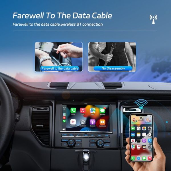 Universal Original Car Wired Cable Carplay To Wireless Carplay Box (Standard) - Image 5