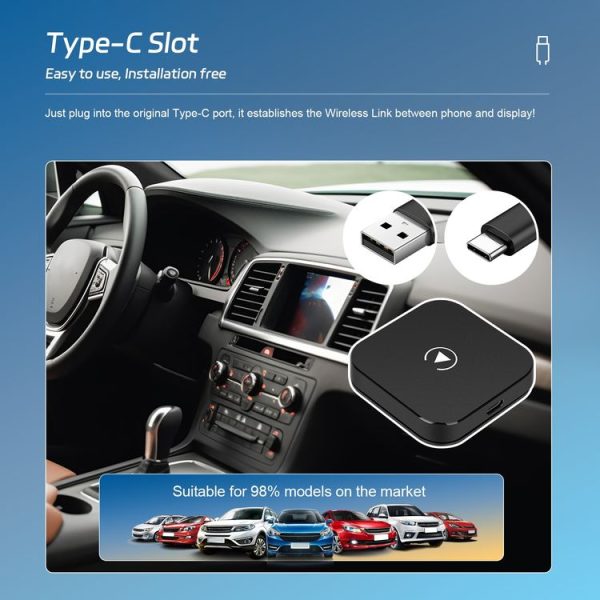 Universal Original Car Wired Cable Carplay To Wireless Carplay Box (Standard) - Image 6