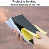 Solar Remote Control Signal Radio Shark Fin Antenna Anti-Tailgating Roof Warning Light (Red) - Image 5