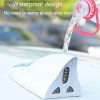 Solar Remote Control Signal Radio Shark Fin Antenna Anti-Tailgating Roof Warning Light (Red) - Image 7