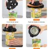 Magnetic Rotatable Can Opener Portable Beer Coke Manual Bottle Opener (Green) - Image 7