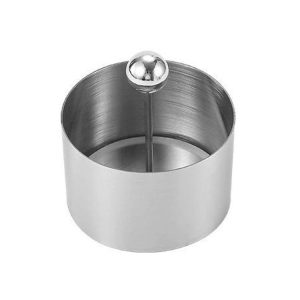 Small Stainless Steel Tiramisu Mold Mousse Cake Disk Mold