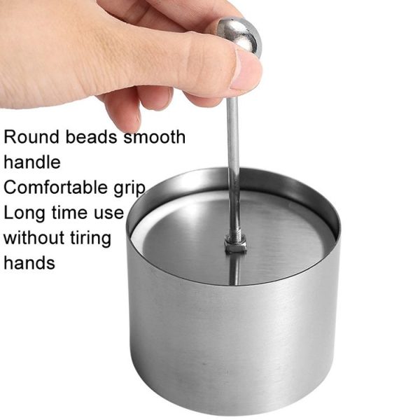 Small Stainless Steel Tiramisu Mold Mousse Cake Disk Mold - Image 6