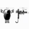 FAIK Car Cell Phone Holder Air Vent Triangle Gravity Sensor Car Phone Bracket, Color: Black Frosted Model - Image 3
