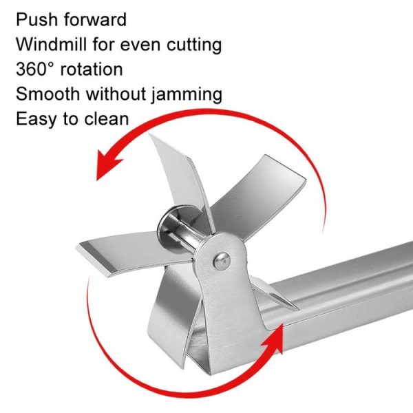 Home Windmill Watermelon Cutter 304 Stainless Steel Divider Fruit Dicer (2 Generation) - Image 5