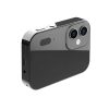 D6 CCD HD Digital Camera Movie Music Smart Camera Touch Screen Student Card Video Recorder, Excluding Memory (Black)