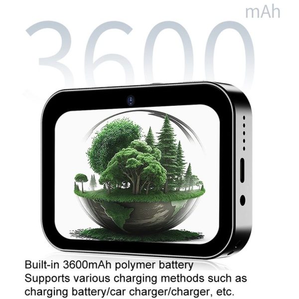D6 CCD HD Digital Camera Movie Music Smart Camera Touch Screen Student Card Video Recorder, Excluding Memory (Black) - Image 11