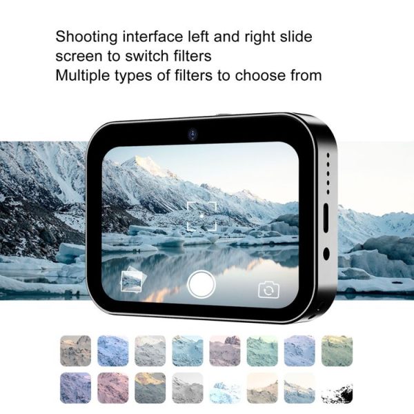 D6 CCD HD Digital Camera Movie Music Smart Camera Touch Screen Student Card Video Recorder, Excluding Memory (Black) - Image 12