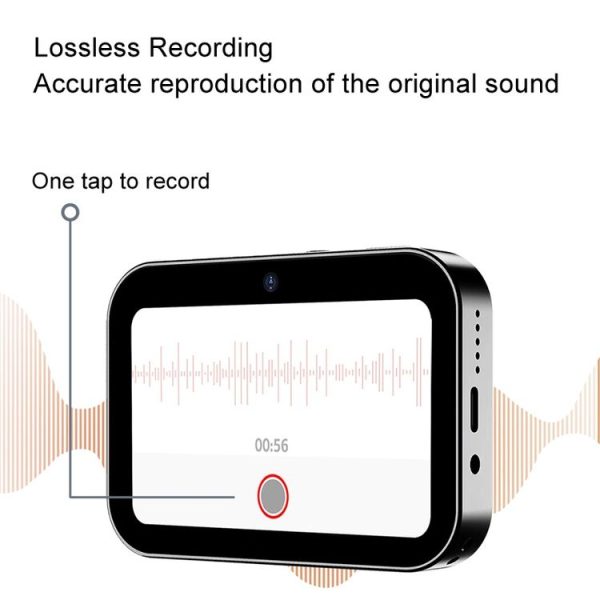 D6 CCD HD Digital Camera Movie Music Smart Camera Touch Screen Student Card Video Recorder, Excluding Memory (Black) - Image 14