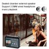 D6 CCD HD Digital Camera Movie Music Smart Camera Touch Screen Student Card Video Recorder, Excluding Memory (Black) - Image 15