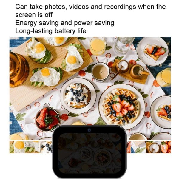 D6 CCD HD Digital Camera Movie Music Smart Camera Touch Screen Student Card Video Recorder, Excluding Memory (Black) - Image 18