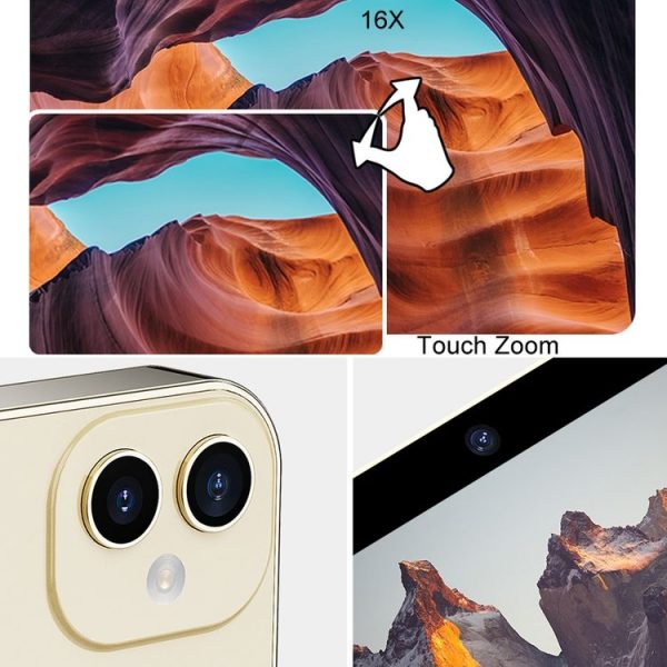 D6 CCD HD Digital Camera Movie Music Smart Camera Touch Screen Student Card Video Recorder, Excluding Memory (Black) - Image 8