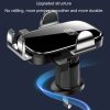 BUDK Anti-shake Car Phone Bracket Car Navigation Air Vent Fixed Gravity Support Stand (Black) - Image 10