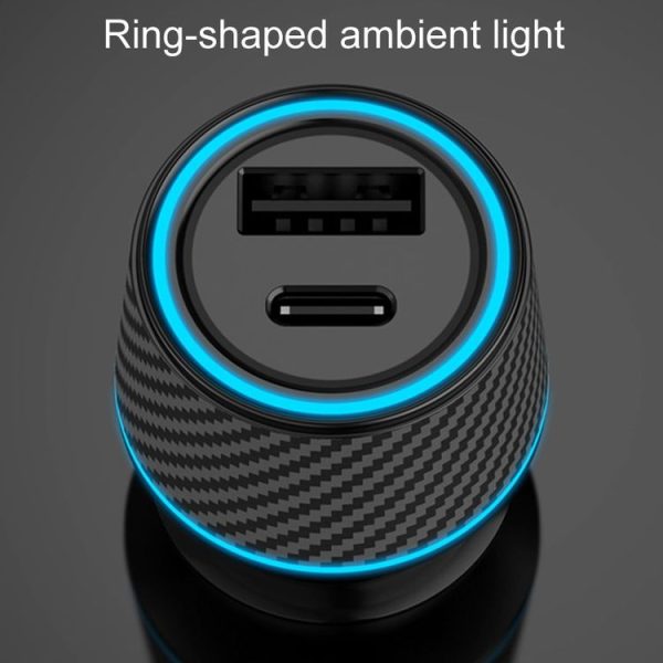 QIAKEY Dual Fast Charging Charger One To Two Cigarette Lighter, Size: TH218 36W (Black) - Image 8
