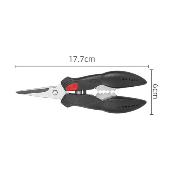 Thickened Stainless Steel Crab Eating Tools Home Crab Eating Artifact, Style: Scissors - Image 3