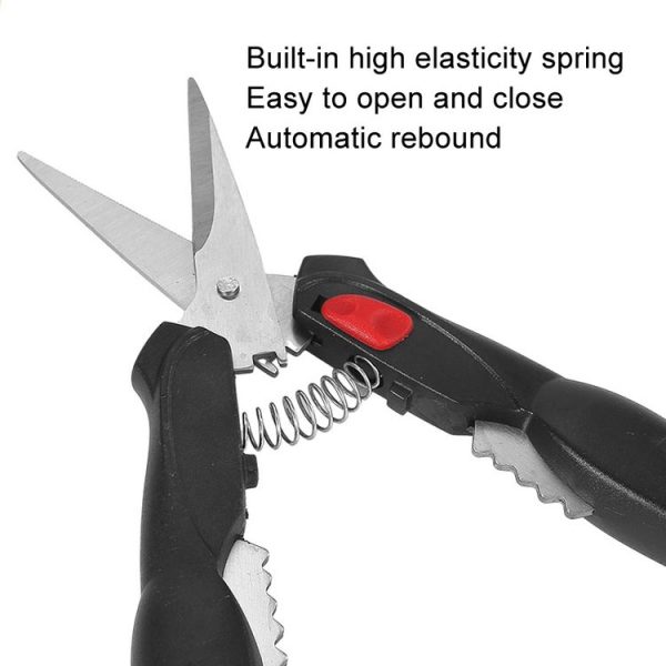 Thickened Stainless Steel Crab Eating Tools Home Crab Eating Artifact, Style: Scissors - Image 5