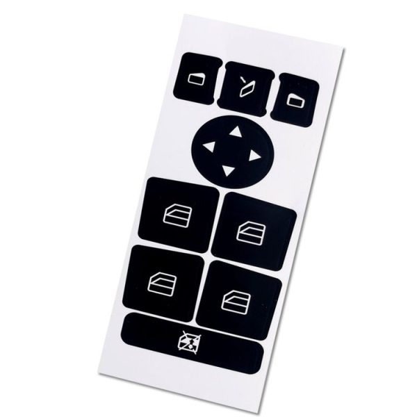 Mercedes-Benz CLS / C218 / SLK / W172 / W204 / GLK Air Conditioning Button Repair Sticker (Style 1) - Image 4