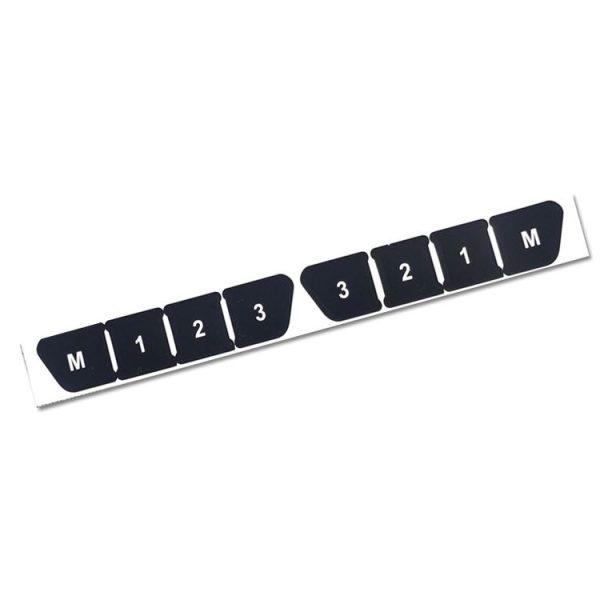 Mercedes-Benz CLS / C218 / SLK / W172 / W204 / GLK Air Conditioning Button Repair Sticker (Style 1) - Image 5