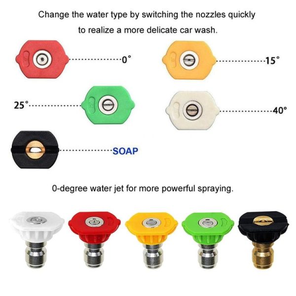 Karcher K2-K7 Series High Pressure Washer Foam Lance Adapter, Specification: 1 / 4 Female Connector - Image 5