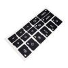 2sets For Audi A4 / B6 / B7 2000-2004 Car Air Conditioning Button Panel Sticker - Image 2
